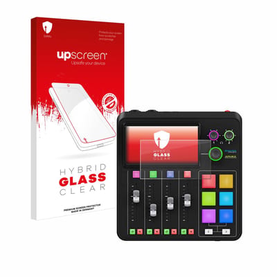 upscreen - Screenprotector voor Rode Rodecaster Duo - Folie Beschermfolie Beschermglas transparant
