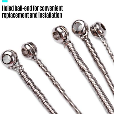 Cordes pour Guitare Basse Électrique Fil d'Alliage Hexagonal Bobinage Nickelé Brillantes Résistantes à la Corrosion Jeu de 5 Cordes(.045 .125) Supplémentaire argenté