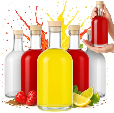 Bimberek Tadek - Glazen Fles - 500ml - Oorspronkelijke Vorm