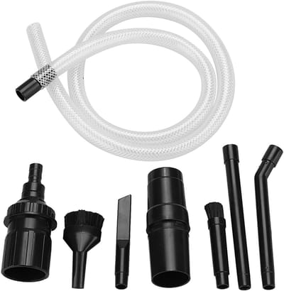 9-delige stofzuigeropzetstukken set - microzuiger accessoires voor auto, toetsenbord en krappe hoeken