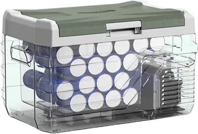 TamTrade Koelbox - Koelbox auto - Frigobox - Koel- en vriesfunctie - 25L - 45dB - Snelle koeling - Ingebouwde batterijbeveiliging
