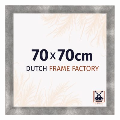 Fotolijst 70x70 cm - MDF - Metaal Vintage - Praag