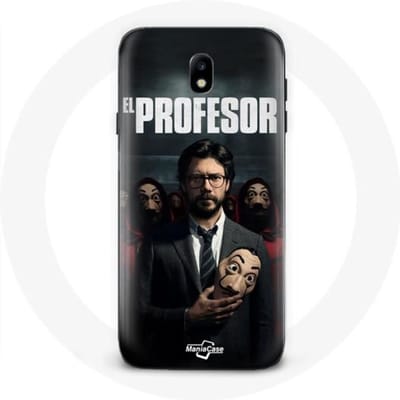 Samsung Galaxy J3 2017 hoesje La Casa De Papel El Profesor Maskers