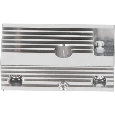 Heet Einde Koellichaam Aluminiumlegering Koelblok 41x20x13mm Extruder Koellichaam Vervanging voor Ender 3 gray