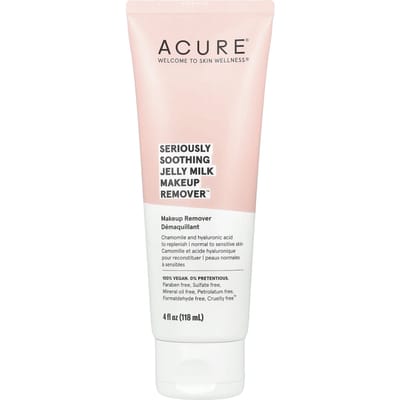Seriously Soothing Jelly Milk Make-up Remover, 118 ml (4 fl oz) white