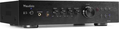 Stereo versterker - Audizio AD220B - hifi versterker met Bluetooth - Subwoofer aansluiting - Zwart