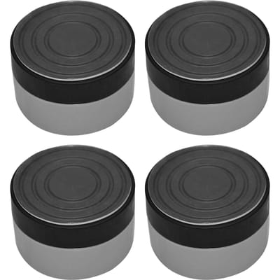 4 Stuks Wasmachine Droger Anti-Vibratie Pad Anti-Slip Verhogingspad voor Wasmachine Koelkast Onderstel gray