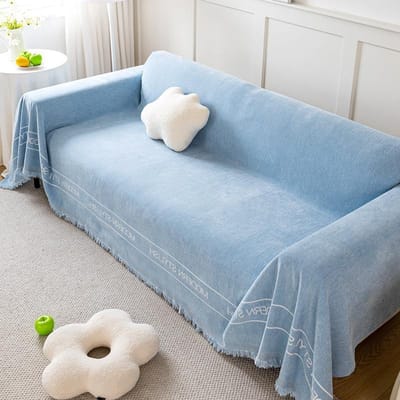 Noordse Katbestendige Bankhoes Chenille All-Inclusive Universeel Bankkussen Bankdeken Vier Seizoenen Universele Bankhanddoek 180*130cm