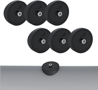 Riool en Afvoer Pluggen - Toegangspunten - Onderhoud en Inspectie - Waterdichte Afsluiting - 3 tot 6 Inch - Zwart