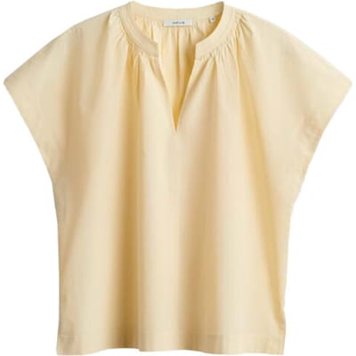 Blouseshirt met tuniekkraag model 'Firu'