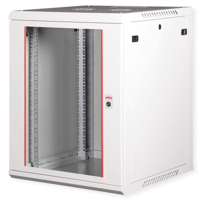 ROLINE 19-inch wandbehuizing Basic Plus 15U, 600x600 BxT grijs