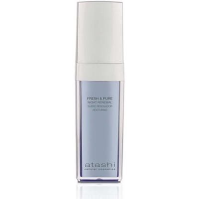 Sérum régénérant de nuit - Atashi - Fleur de lilas - Niacinamide - Peau mixte à grasse - 30ml