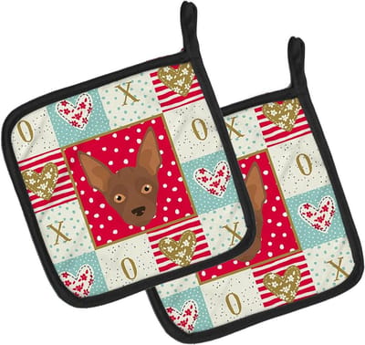 Pannenlappen - Keuken set - Keuken bescherming - Hittebestendige lagen - 19x19 cm - Multicolor