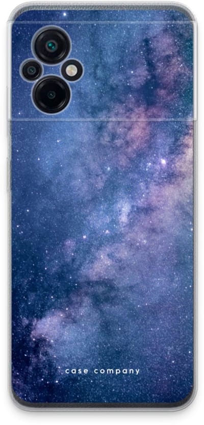 Case Company® - Hoesje geschikt voor Xiaomi Poco M5 hoesje - Nebula - Soft Cover Telefoonhoesje - Bescherming aan alle Kanten en Schermrand
