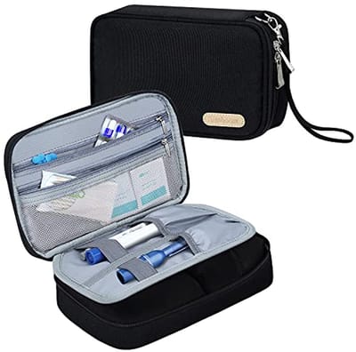 Insuline tas voor diabetici - Draagbare tas voor bloedglucosemeters en accessoires