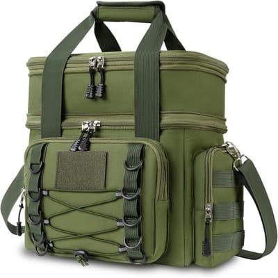 Grote Geïsoleerde Koeltas 20L - Lekvrije Lunchtas met Schouderriem voor Werk, Picknick en Buitenactiviteiten