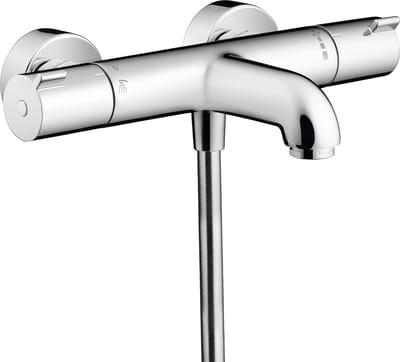 Hansgrohe Thermostatische Badkraan Myfox - Waterbesparend - Chroom - 15 Cm