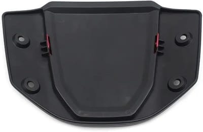 Motorfiets Voorruit - Windscherm Deflector - Comfortabel Rijden - Verstelbare Hoogte Hoek - Niet gespecificeerd - Zwart