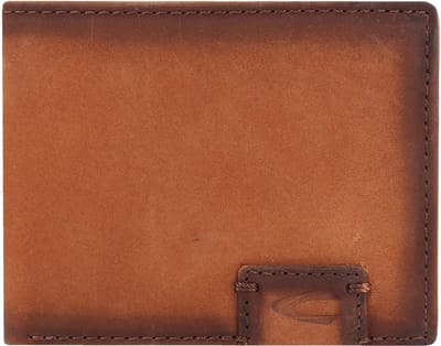 camel active Portemonnee Dallas Jeans Wallet Cognac Bruine
