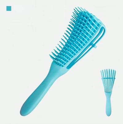 CHPN - Antiklit borstel - Anti-klit haarborstel - Haar borstel - Blauw - Kunststof - Klitten uit haren kamen - Verstelbaar