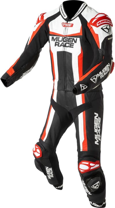 MUGENRACE Ibrido 2-delig leren motorpak -