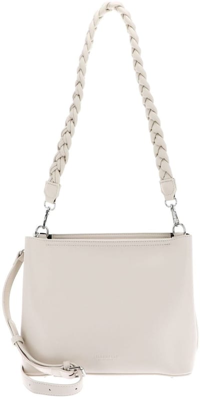 SEIDENFELT MANUFAKTUR Schoudertas Melbu Hobo Bag Cream Crème
