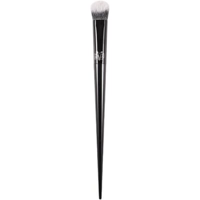 Pinceau de Maquillage Pinceau Correcteur Poils en Fibres Douces Manche Noir Pinceaux de Maquillage Pour Femme Outil de Maquillage noir