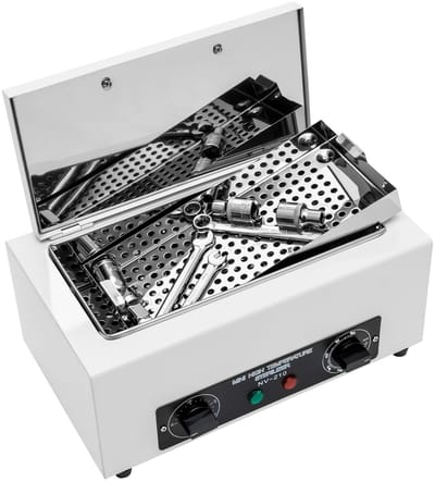 Allero Sterilisator - Manicure Sterilisator - Tandarts Sterilisator - Gebruiksvoorwerpen - Elektrisch - 300W - 50 tot 200 °C