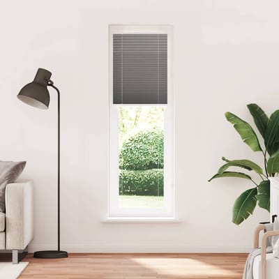 vidaXL - Plissé - rolgordijn - 55x200 - cm - stofbreedte - 54,4 - cm - antraciet