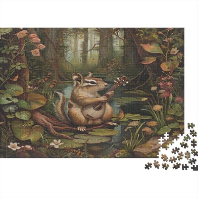 Puzzel 1000 Stukjes - Volwassen Puzzel - Ontspanning Thuis - Gerecycled Karton - 75x50cm - Kunstwerk