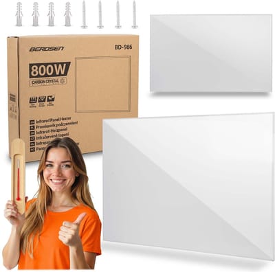 Berdsen BD-986 Serie - Infrarood Verwarmingspaneel - 800W - Snelle Verwarming - Energiebesparend
