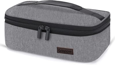 Draagbare Geïsoleerde Lunchtas - Waterafstotende Lunch Bag voor Kinderen - Ideaal voor Maaltijd Prep en Picknick - Grijs