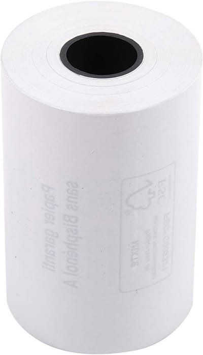 Bonrollen - Betaalrollen Kassabonnen - Betalingen Verwerken - BPA-vrij Thermisch Papier - 60 stuks 57x40mm - Wit