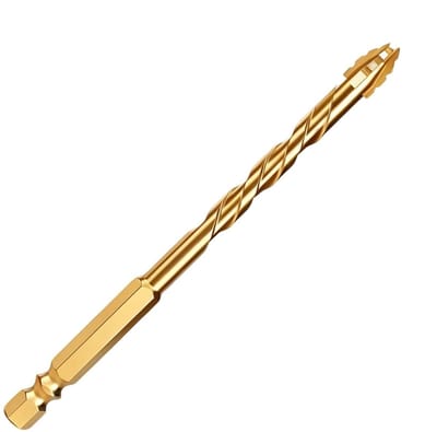 Steenboor - Metaalboor - Woningverbetering - Zware legering - 119 cm - Zilverkleurig