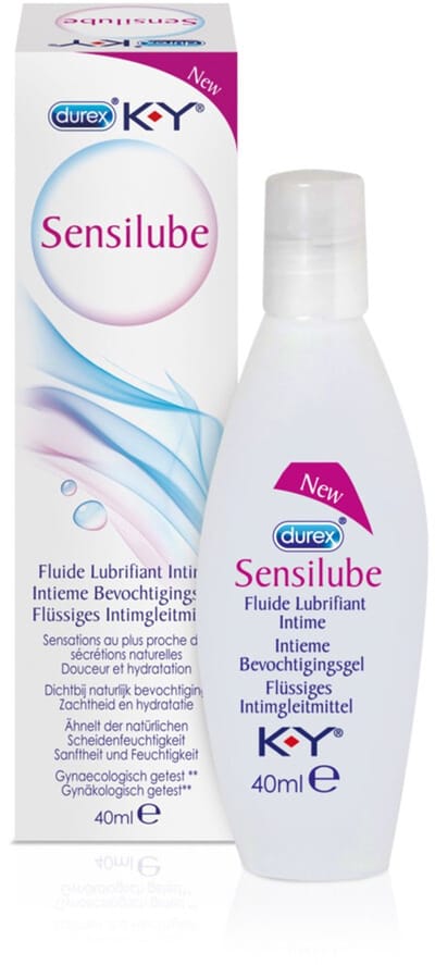 Durex Sensilube Intiem Vloeibaar Glijmiddel - 3 x 40 ml - Voordeelverpakking