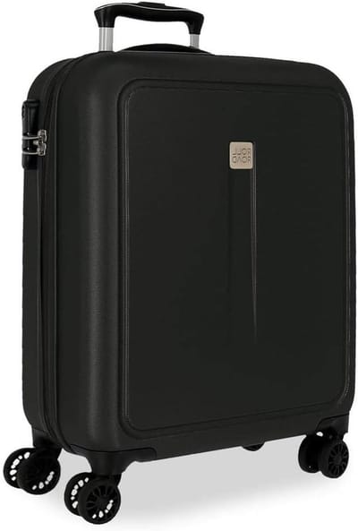 Reiskoffer - Bagage - Reizen - Uitbreidbaar - 40x55x20 cm - Zwart