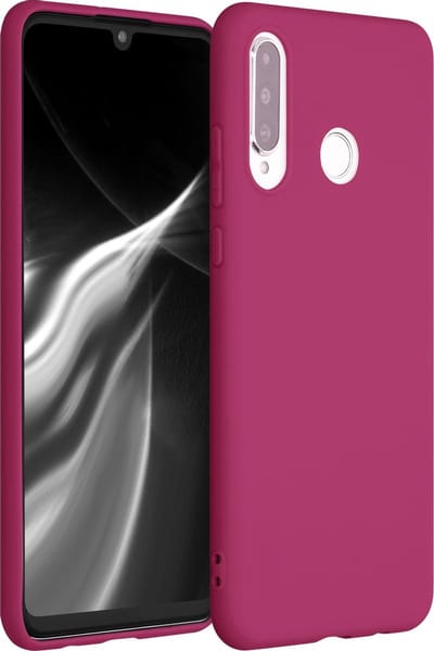 kwmobile telefoonhoesje geschikt voor Huawei P30 Lite - Hoesje voor smartphone - Back cover in frambozenroze