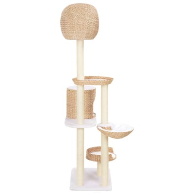 vidaXL - Kattenkrabpaal - met - sisal - krabpaal - zeegras