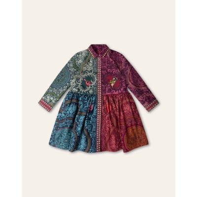 Oilily Dominique Jurk- maat104/4yr Beet Rood