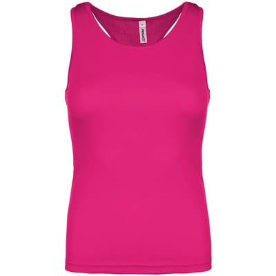 Damessporttop overhemd 'Proact' Fluorescent Fuchsia - XS