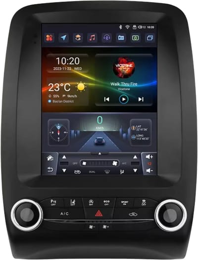 Autoradio met bluetooth - Carplay - Voor Dodge Durango (2014-2020) - Geschikt voor Apple en Android - Stereo - Navigatie - Navigatiesysteem auto - 3GB 32GB