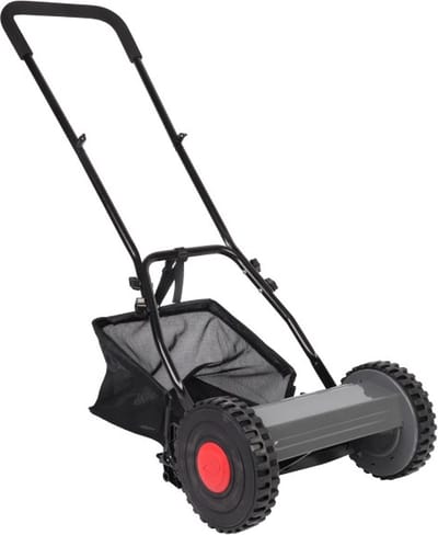 Talen Tools – Handgrasmaaier – Gazonmaaier – 30 cm – Met opvangbak – 16 liter