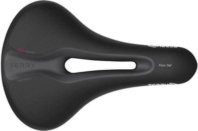 Terry zadel Fisio Max gel dames zwart - ZDT214
