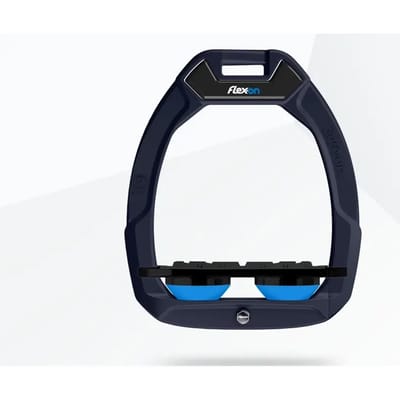 Veiligheidsefterstraps Plat Grip Blauw/Zwart/Blauw Flex-On Safe-On