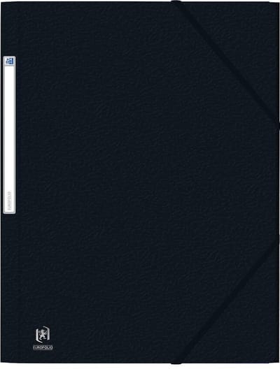 Elba Oxford Eurofolio elastomap, voor ft A4, zwart