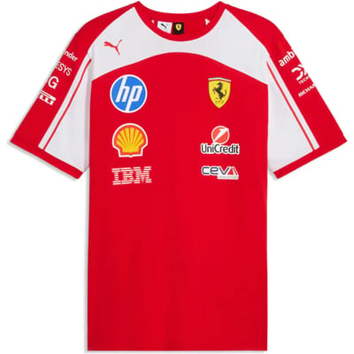 Ferrari Teamline Shirt 2026 L - Lewis Hamilton - Charles Leclerc - Formule 1