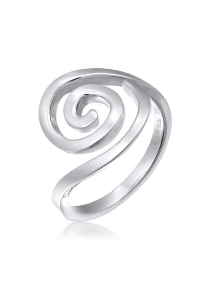 Elli - Ring - Dames Spiraal Organic Modern in 925 sterling zilver - Dames