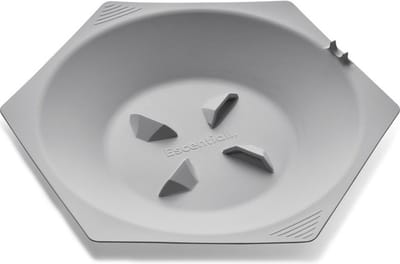 Escentiall. Pruttulhulp - Overkookdeksel Stoompan - Zilvergrijs - Deksel - Koken - Anti overkoken