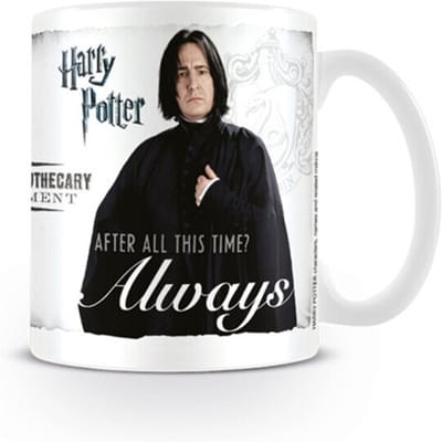 Harry Potter Altijd mok (Wit/Grijs/Zwart)