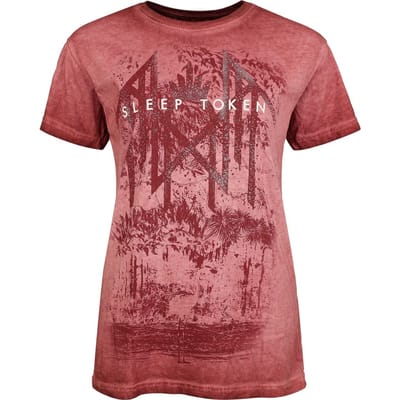 Sleep Token T-shirt - Even In Arcadia - S tot 4XL - voor Vrouwen - rood